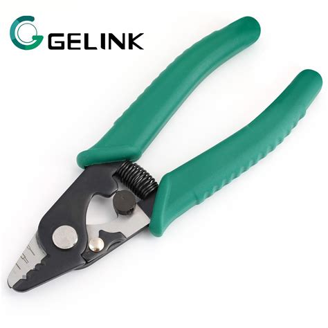 Ftth Fiber Stripping Tool Three Hole Cable Stripper Plier Fiber Optic