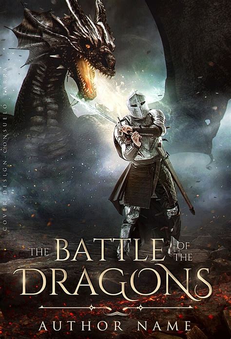 The battle of the dragons - The Book Cover Designer