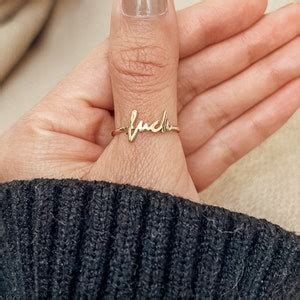 Gold Fuck Ring Dainty Fuck Jewelry For Women Midi Knuckle Ring Middle Finger Ring Gift Etsy