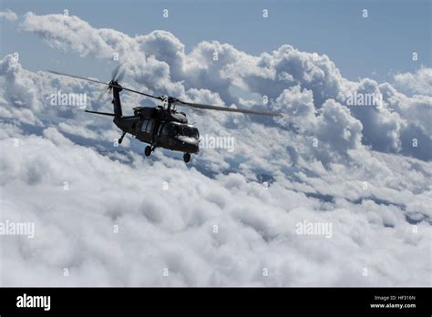 An Arizona Army National Guard Uh 60 Black Hawk Helicopter With 2 285th