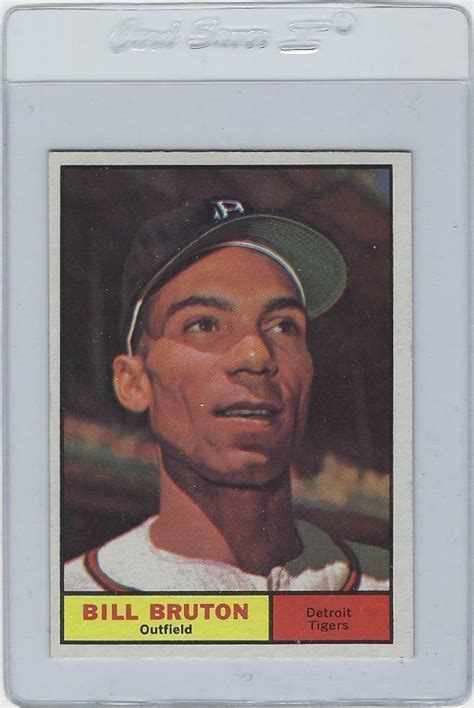 1961 Topps Baseball Bill Bruton 251 NM EBay