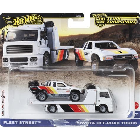 Mattel Hot Wheels Car Culture Team Transport Fleet Street Toyota Off Road Truck FLF HRV