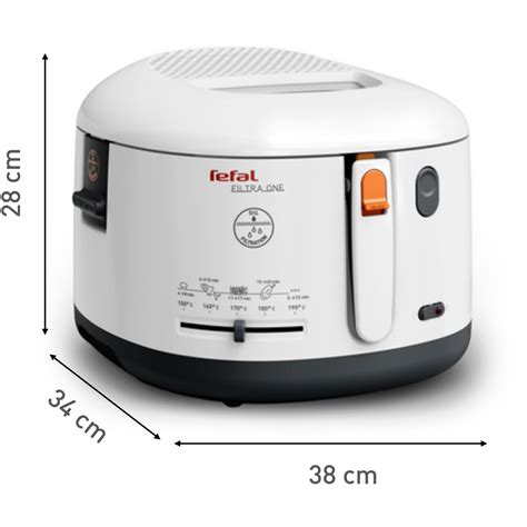 Tefal Fritteuse One Filtra Ff Wei Grau