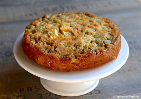 Gâteau à la rhubarbe ultra moelleux et savoureux