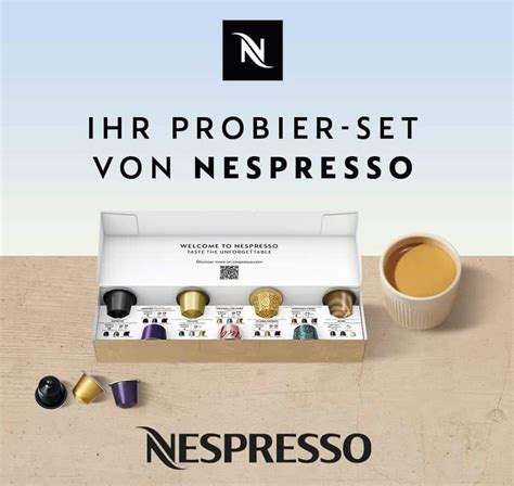 Gratis Nespresso Probierset