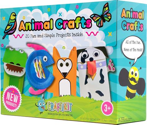 Buy Craftikit Arts And Crafts For Kids 20 All Inclusive Fun Toddler