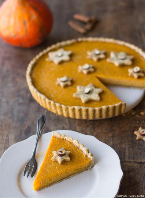 Pumpkin Pie Tarte Au Potiron Et Pices Dessert Automne Tarte Au