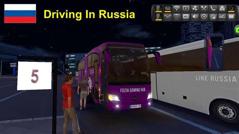 Bus Simulator Ultimate Mercedes Benz Travego Driving In Russia