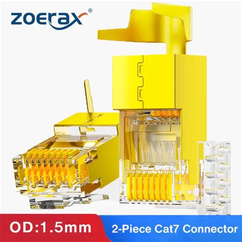 Zoerax Piece Cat A Cat Shielded Rj Modular Plug Connector