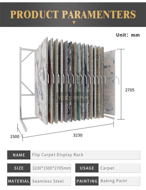 Carpet Sample Rug Diy Display Rack Hot Sale Yeks