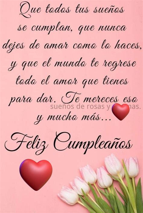 Pin de BONY QUESADA en Felicitaciones de cumpleaños Frases de feliz