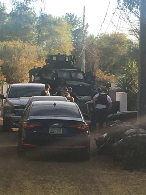 Swat Team Uses Tear Gas To End Standoff In Tempe