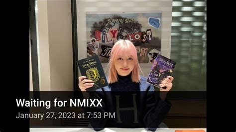 NiziMixx NMIXX IS SEVEN On Twitter LILY S BOOK CLUB MEMBERS LET S