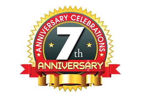 7 Year Anniversary PNG File | PNG All