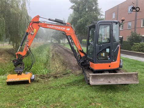 Foto Hitachi Zaxis U Graafmachine Van Gebr Hartenhof Bv