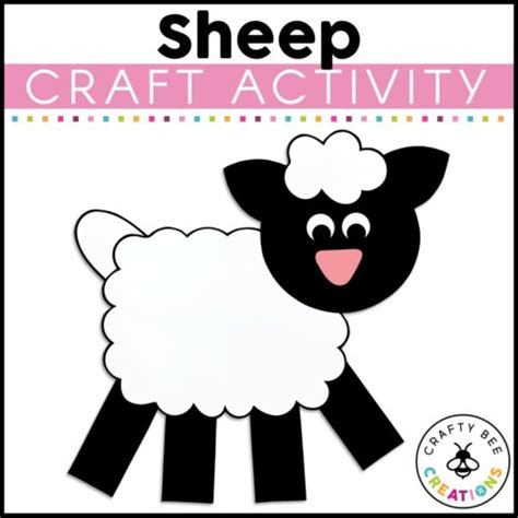 Sheep Craft | Farm Animal Activities | Farm Craft | Sheep Activity ...