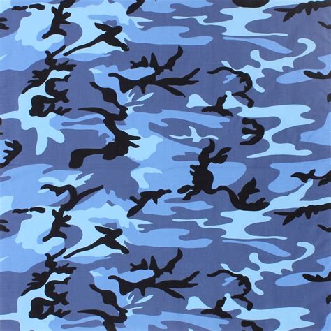 Large Cotton Bandana Camouflage Ca