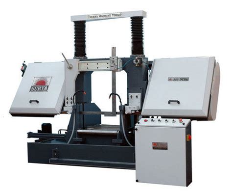 White Semi Auto Band Saw Machine At Best Price In Dewas Surya Machine