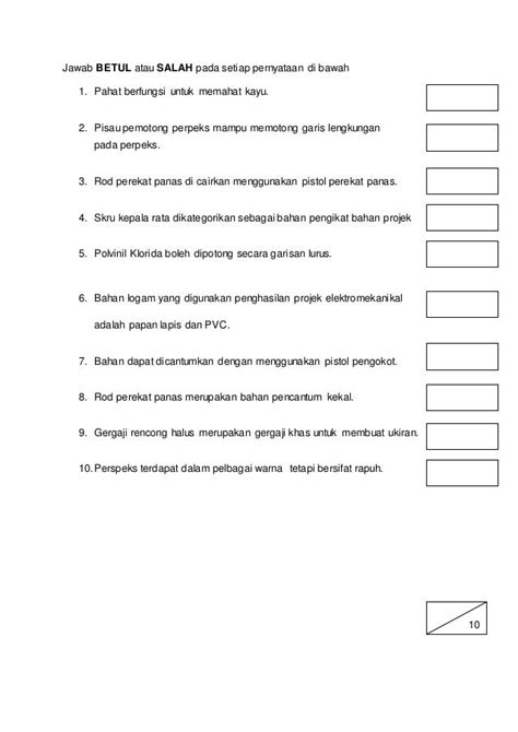 Soalan Rbt Tahun 6 Penggal 1