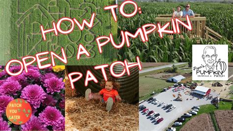 How To Open A Pumpkin Patch We Did It In 4 Months YouTube