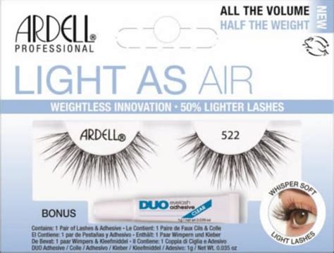 Ardell Light As Air Lashes 522 1 Ct King Soopers