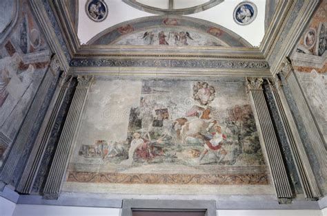 Napoli Affresco Di Cristoforo Sacco Nella Cappella Tolosa Della