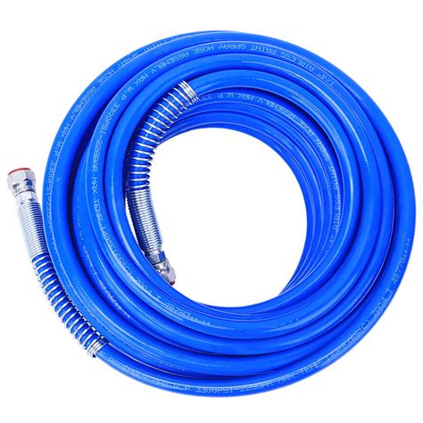 1 4in Paint Spray Hose Airless Sprayer Gun Flexible Fiber Tube 3265Psi