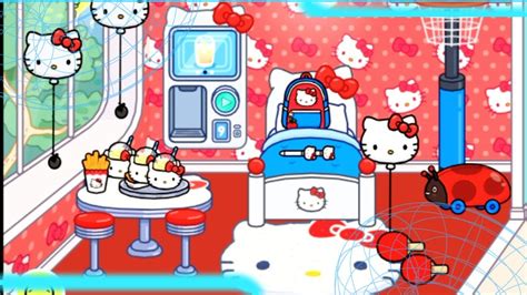 Home Decor Hello Kitty And Friends Toca Boca House Ideas Youtube