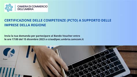 Bando Voucher Certificazione Delle Competenze Pcto Anno