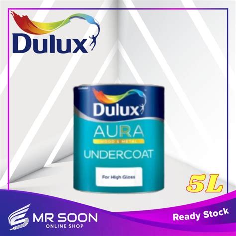 DULUX Speed Undercoat Aura Undercoat 5L Paint For Wood Metal