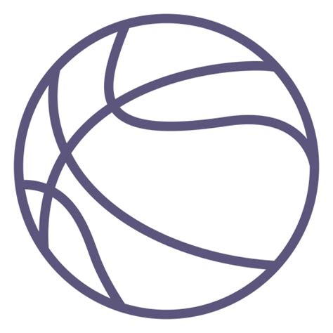 Diseño Png Y Svg De Icono De Trazo De Pelota De Baloncesto Baloncesto