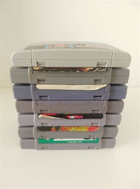 Lote 7 Cartuchos Snes Super Nintendo Kit Com 7 Fitas Mercado Livre