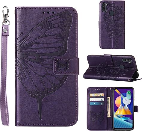 Amazon A12 Phone Case Wallet For Galaxy A12 Case Kickstand Wrist