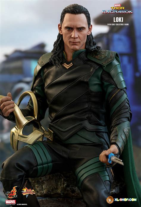 Hot Toys MMS Thor Ragnarok Th Scale Loki Collectible Figure