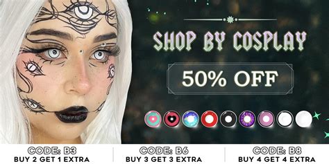 Buy Best Cosplay Contacts Online FDA Approved Cosplay Contacts