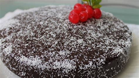 Receta De Pastel De Coco Con Chocolate Recipe Chocolate Cake With