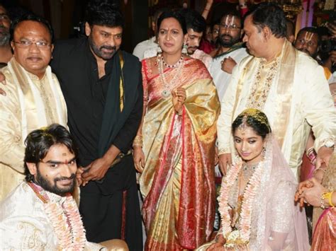 Chiranjeevi Son Marriage Photos