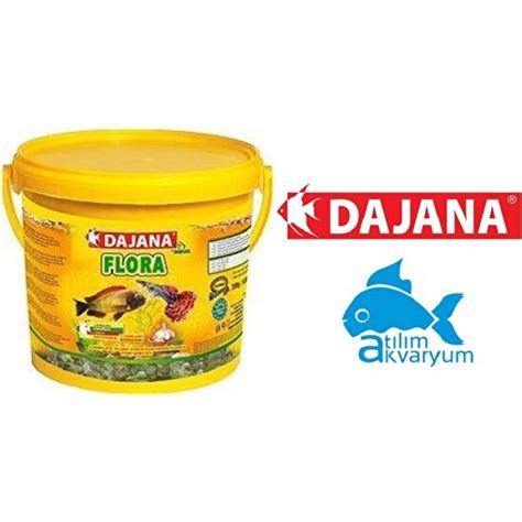 Dajana Flora Garlic Spirulina Chl Flakes Pul Yem Gram Fiyat