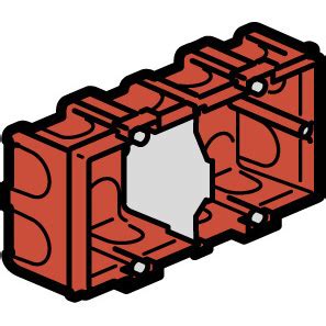 Boîte multiposte Batibox pour maçonnerie 2 postes ou 4 à 5 modules