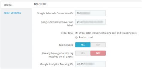 Free PrestaShop Google Adwords Tracking Google Analytics Module