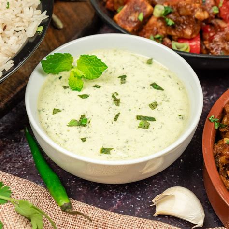 Cucumber Raita Indian Mint Sauce Indian Mint Sauce By Flawless Food