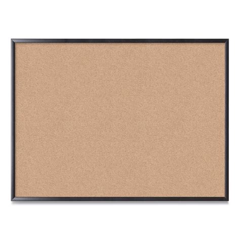 U Brands Cork Bulletin Board 48 X 36 Natural Surface Black Frame Michaels