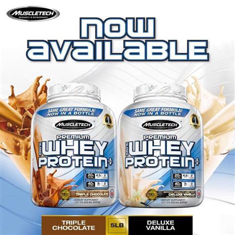 Muscletech 100 Premiumwhey Protein Plus Deluxe Vanilla 2270gr Πωρίας