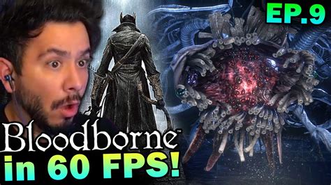 First Time Fighting Ebrietas Bloodborne Fps Ps Mod Youtube