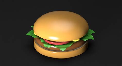 3D Toy Hamburger - TurboSquid 1305843