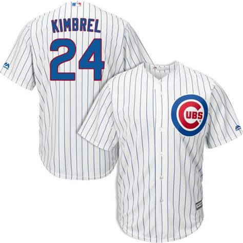 Cubs Craig Kimbrel Jersey S-3X, 4X, 5X, 6X, XLT-5XLT Big, Tall, Plus Size