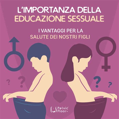 LIMPORTANZA DELLA EDUCAZIONE SESSUALE PELVICFLOOR Fisioterapia E