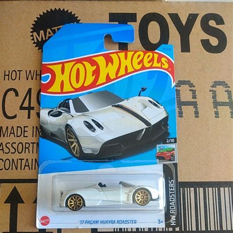 17 Pagani Huayra Roadster Hot Wheels De Lote A Shopee Brasil