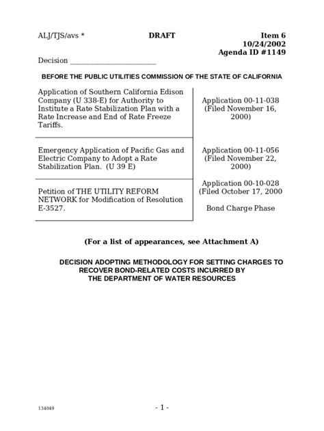 DecisionApplication Of Southern California Docs Cpuc Ca Doc