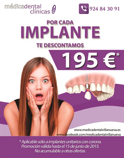 Promoci N Implante M Dicadental Villanueva Cl Nica Dental